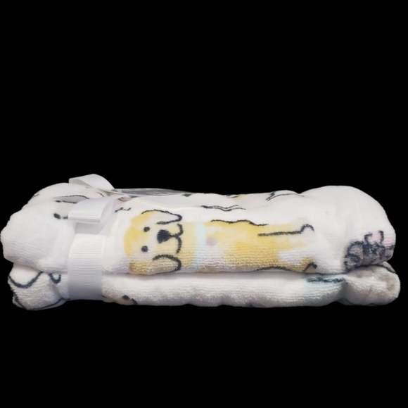 Casaba Bath Casaba Dog Themed Bath Hand Towels Set Of 2labrador